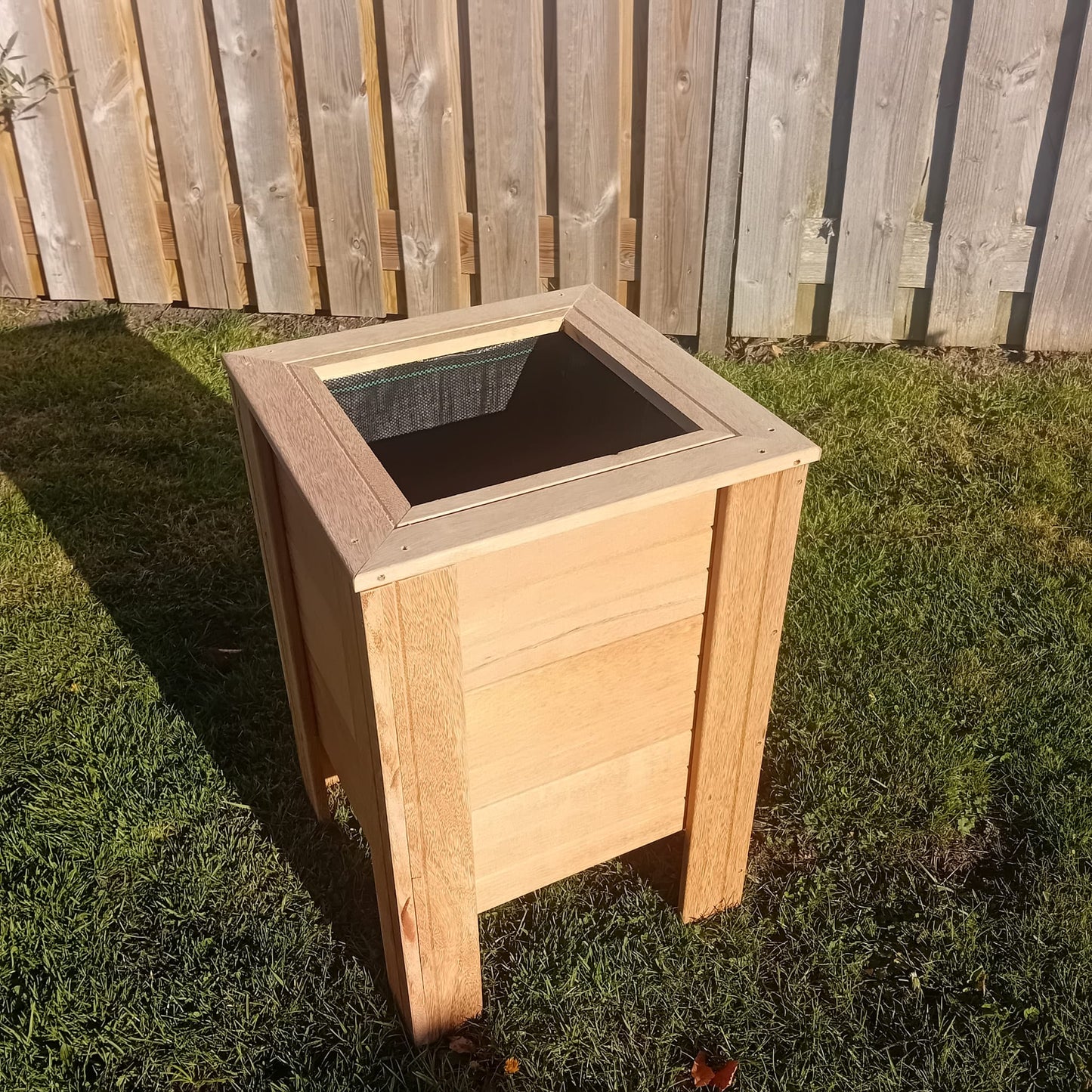 Hardhouten plantenbak 40x40x60 cm
