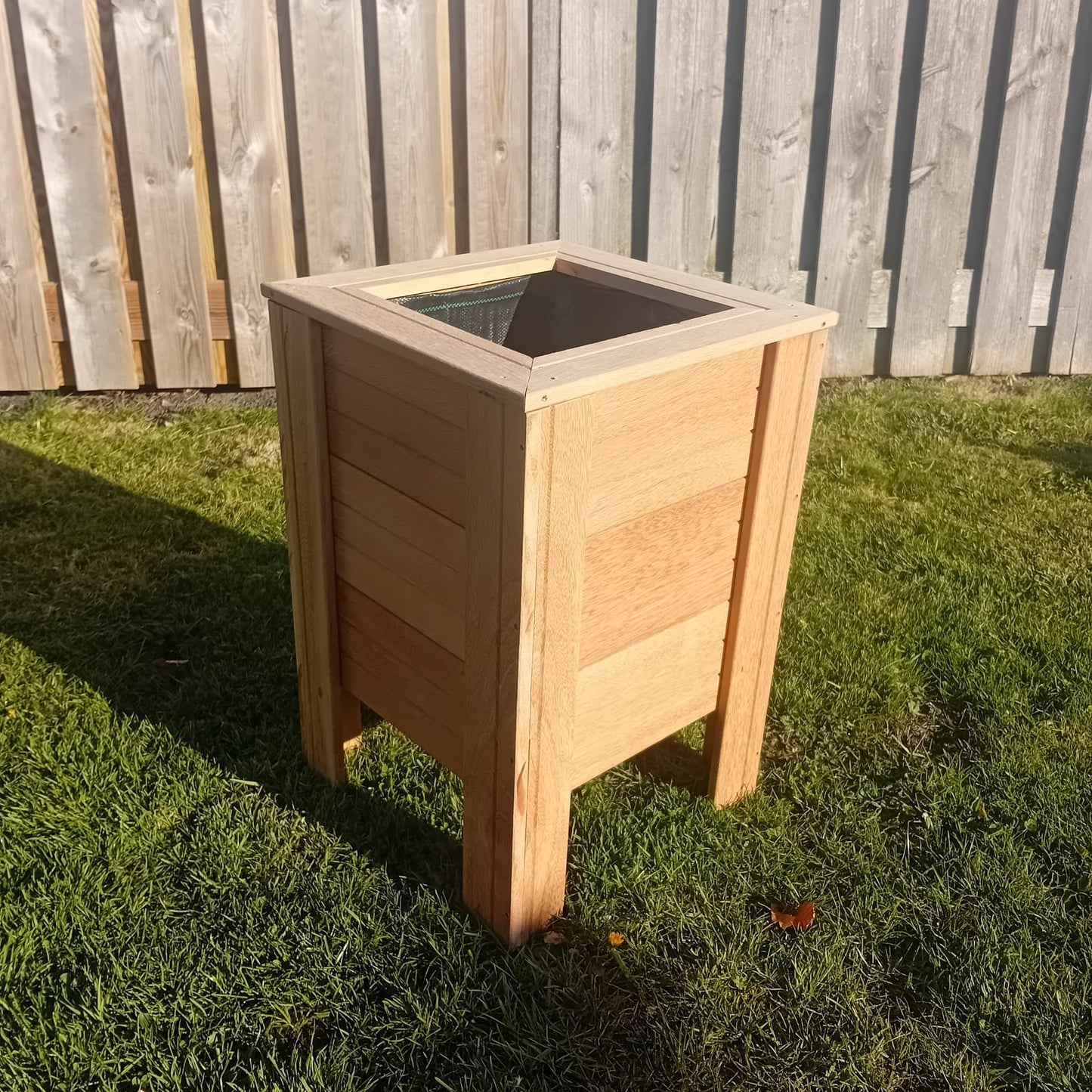 Hardhouten plantenbak 40x40x60 cm