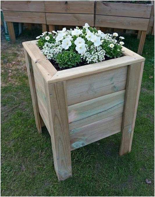 Houttan Plantenbak 40x40x60 cm grenen