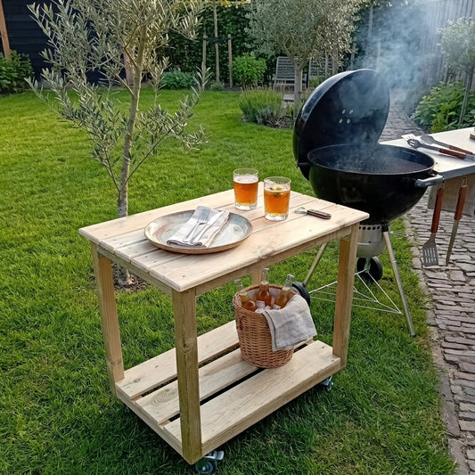 Bijzettafel 70x50x70 cm