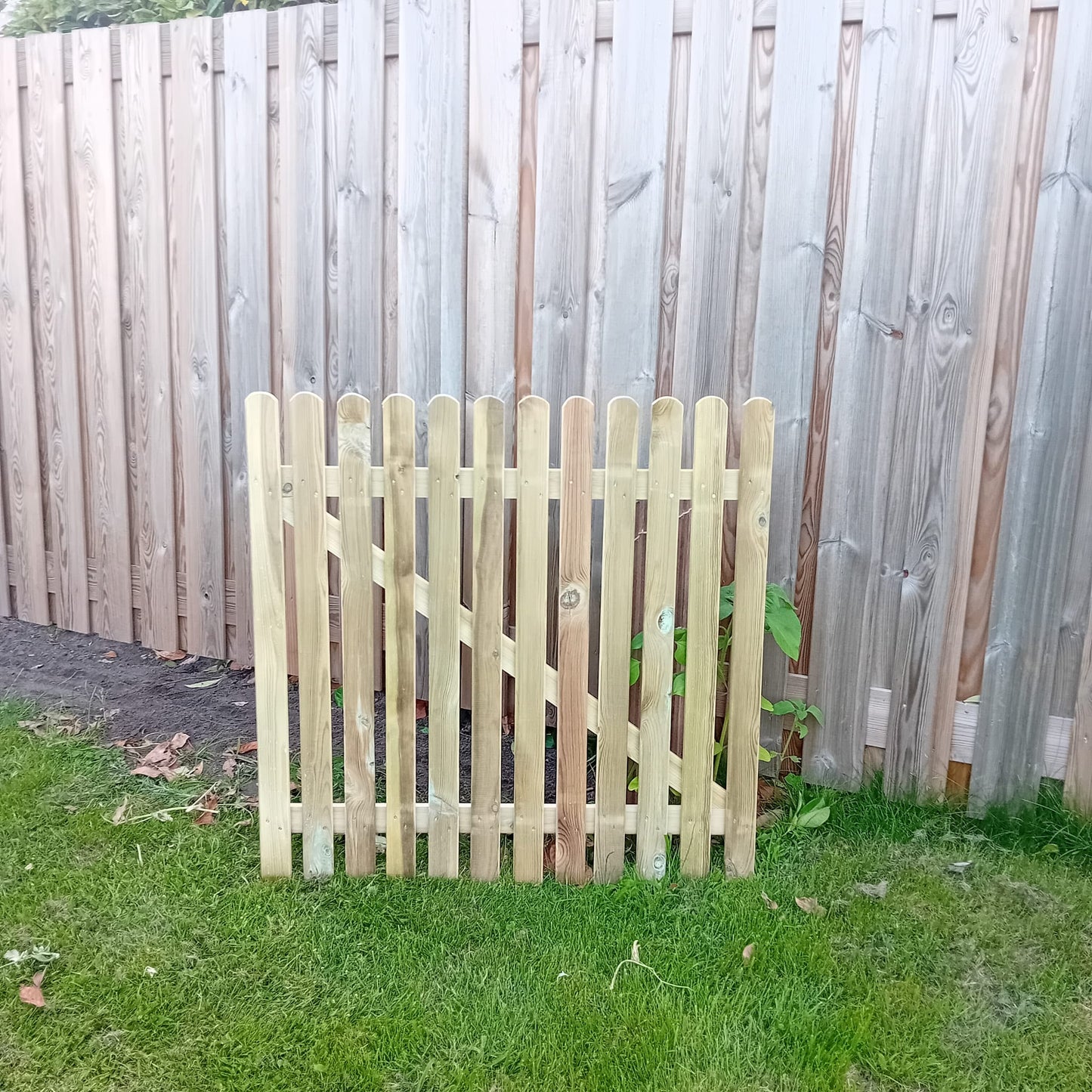 Tuinpoort 100x100cm geïmpregneerd grenen