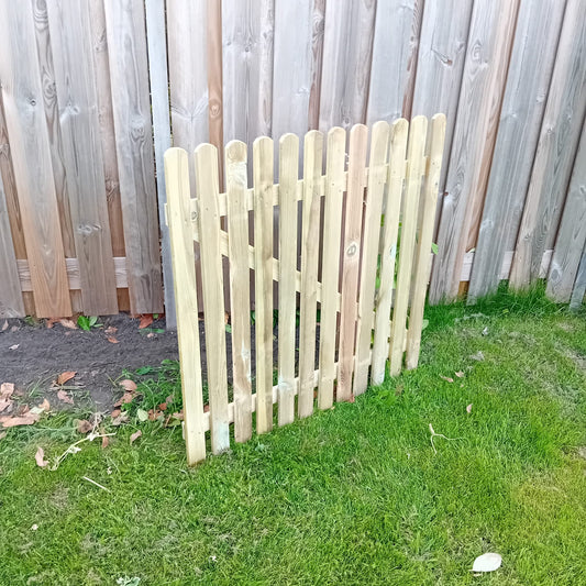 Tuinpoort 100x100cm geïmpregneerd grenen