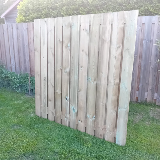 Schutting geïmpregneerd grenen 23 planks
