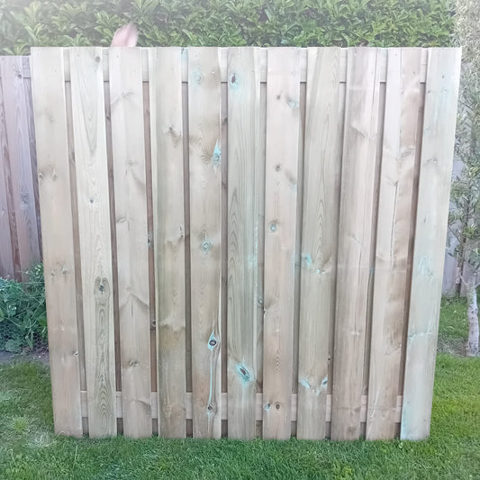 Schutting geïmpregneerd grenen 23 planks