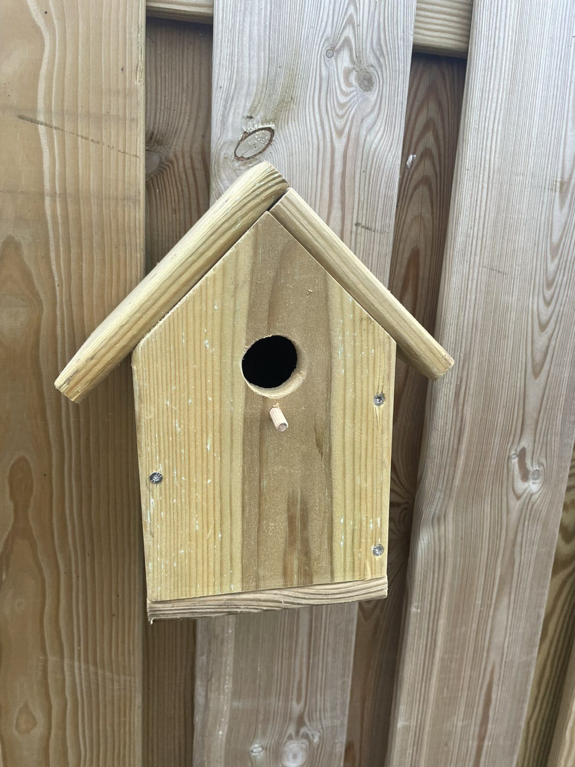 Vogelhuis geïmpregneerd grenen